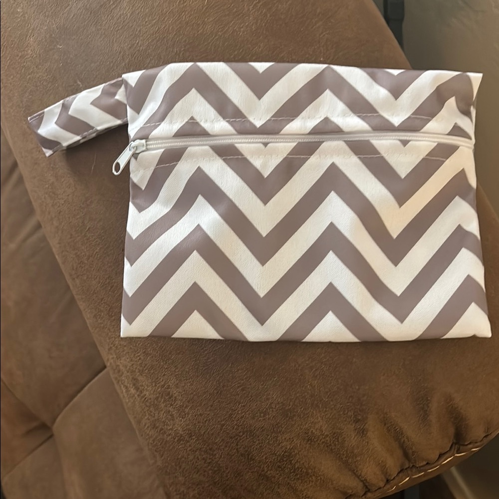 Chevron Patterned Clutch